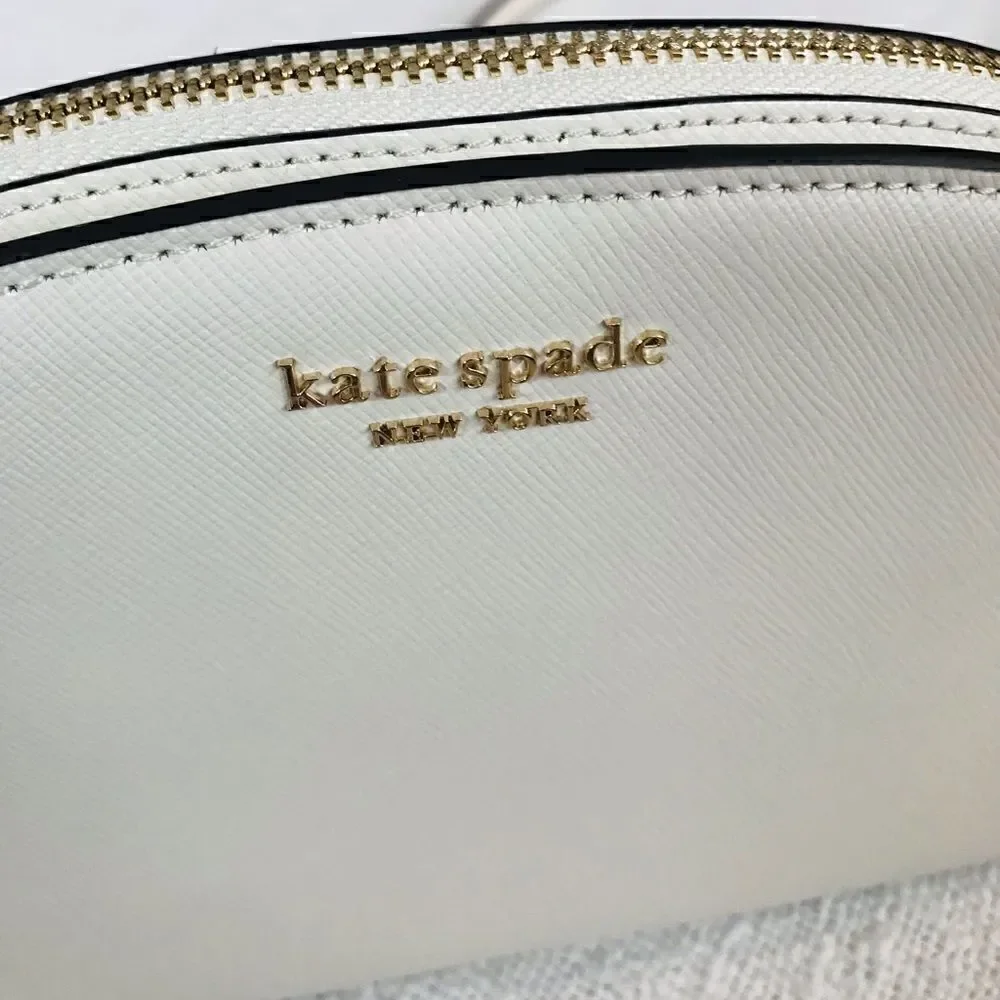 KATE SPADE NEW YORK | BRAND NEW |  Saffiano Leather Crossbody Bag in Bone.